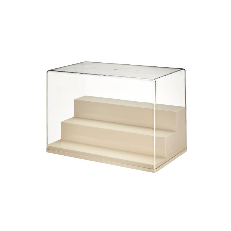 WMM Display Case for Minifigures Action Figures Blocks  Display Box for PopMart Sonny Angel Figures with Three Layers of Stairs  Gifts for Minifigure Collectors Lovers (Small Size) - Image 1